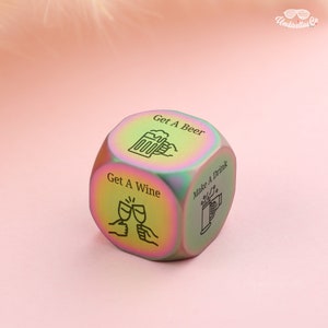 Custom Decision Dice - Personalized Funny Retirement Gifts, Custom Dice Gift, Decision Dice, Teacher Gifts