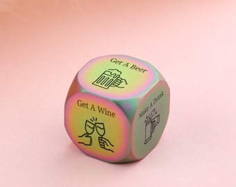 Custom Decision Dice - Personalized Funny Retirement Gifts, Custom Dice Gift, Decision Dice, Teacher Gifts