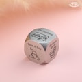 Custom Stainless Steel Dice - Personalized Funny Retirement Gifts, Custom Dice Gift, Decision Dice, Teacher Gifts