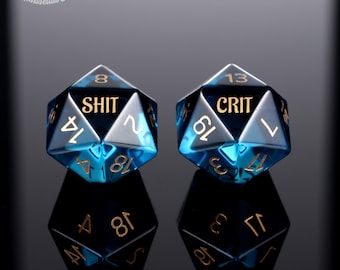 Custom Dice - Custom Dnd Dice Set, Personalised Dnd Gifts, Dungeons and Dragons, Board Game Dice, Gamer Wedding Gift