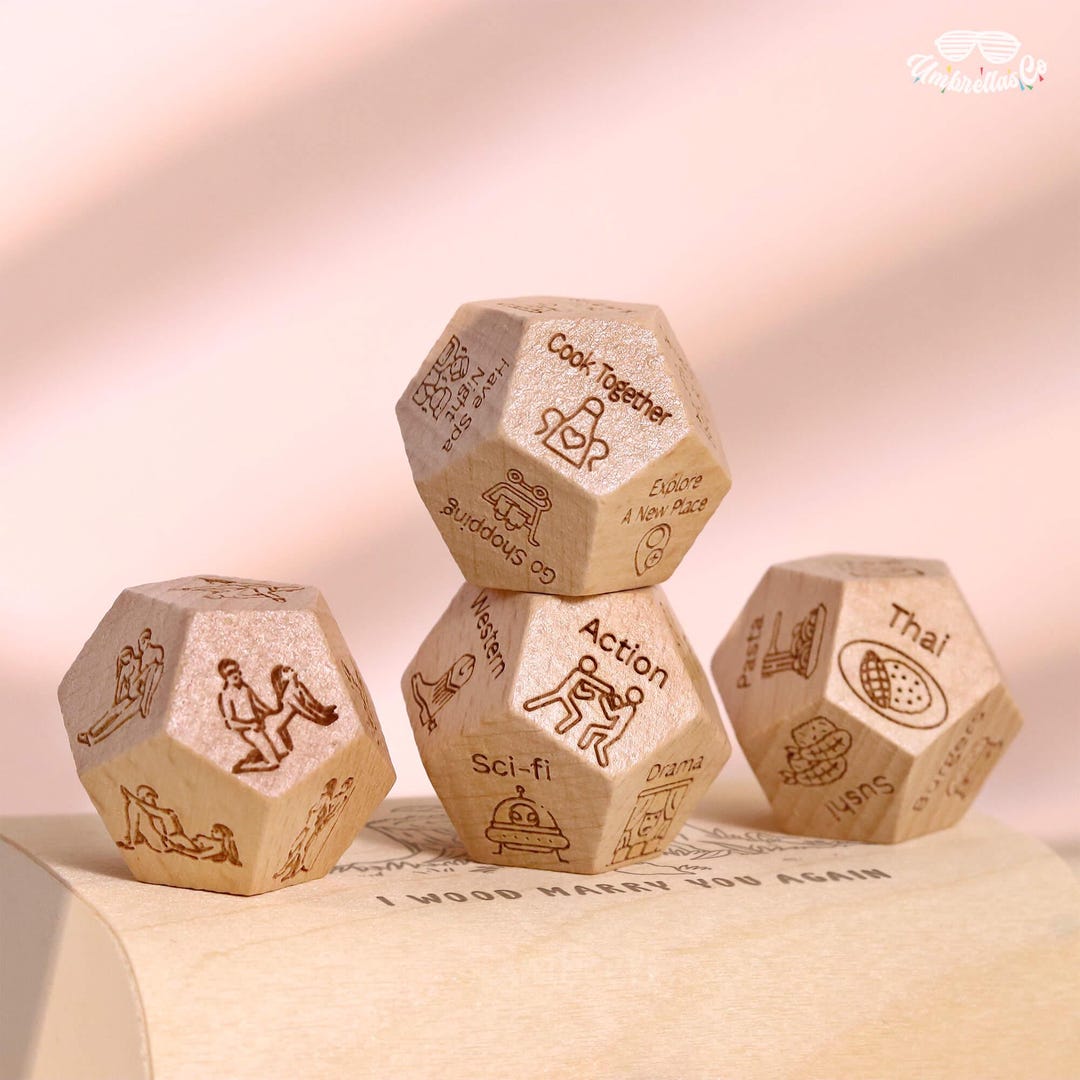Date Night Dice - Gift for Couples, Date Night Gifts, Date Night Ideas ...