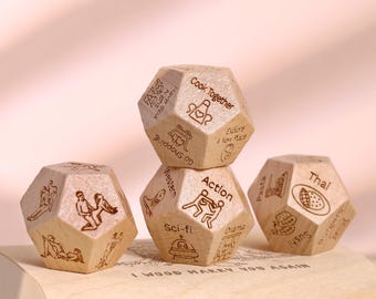 Dés pour un rendez-vous galant - Cadeau pour couple, Cadeaux pour un rendez-vous galant, Idées pour un rendez-vous galant, Cadeaux d'anniversaire, Dé de position