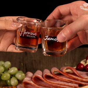 Engraved Shot Glass - Custom Shot Glass, Personalized Bachelorette Party Gift, Personalized Glasses, Shot Glass Favors