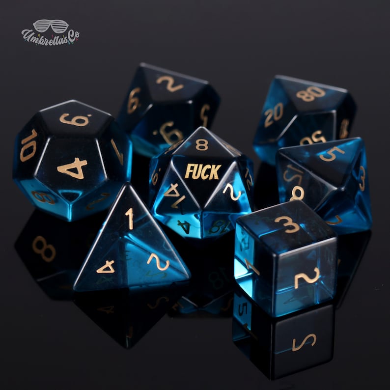 Custom Dice - Custom Dnd Dice Set, Personalised Dnd Gifts, Dungeons and Dragons, Board Game Dice, Gamer Wedding Gift image 2