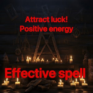 Powerful good luck spell, attract positive energy, witchcraft | spell, good luck, lucky, witchcraft