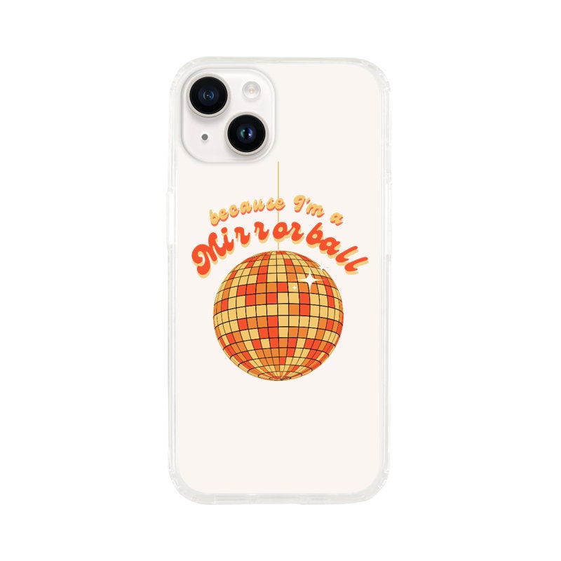 Taylor Swift Mirrorball Folklore Clear Phone Case Iphone Etsy