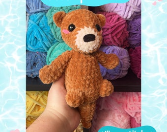 Otter Crochet Pattern: Amigurumi Animal Tutorial (Digital Download)