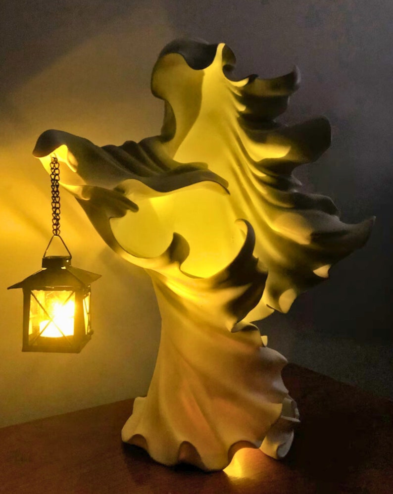 Ghost Lamp Halloween Decor Halloween Decorations Halloween image 3