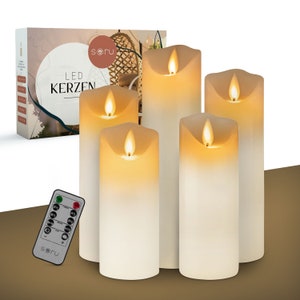 12 Pack Candele Votive Senza Fiamma Tremolante, Candele Finte