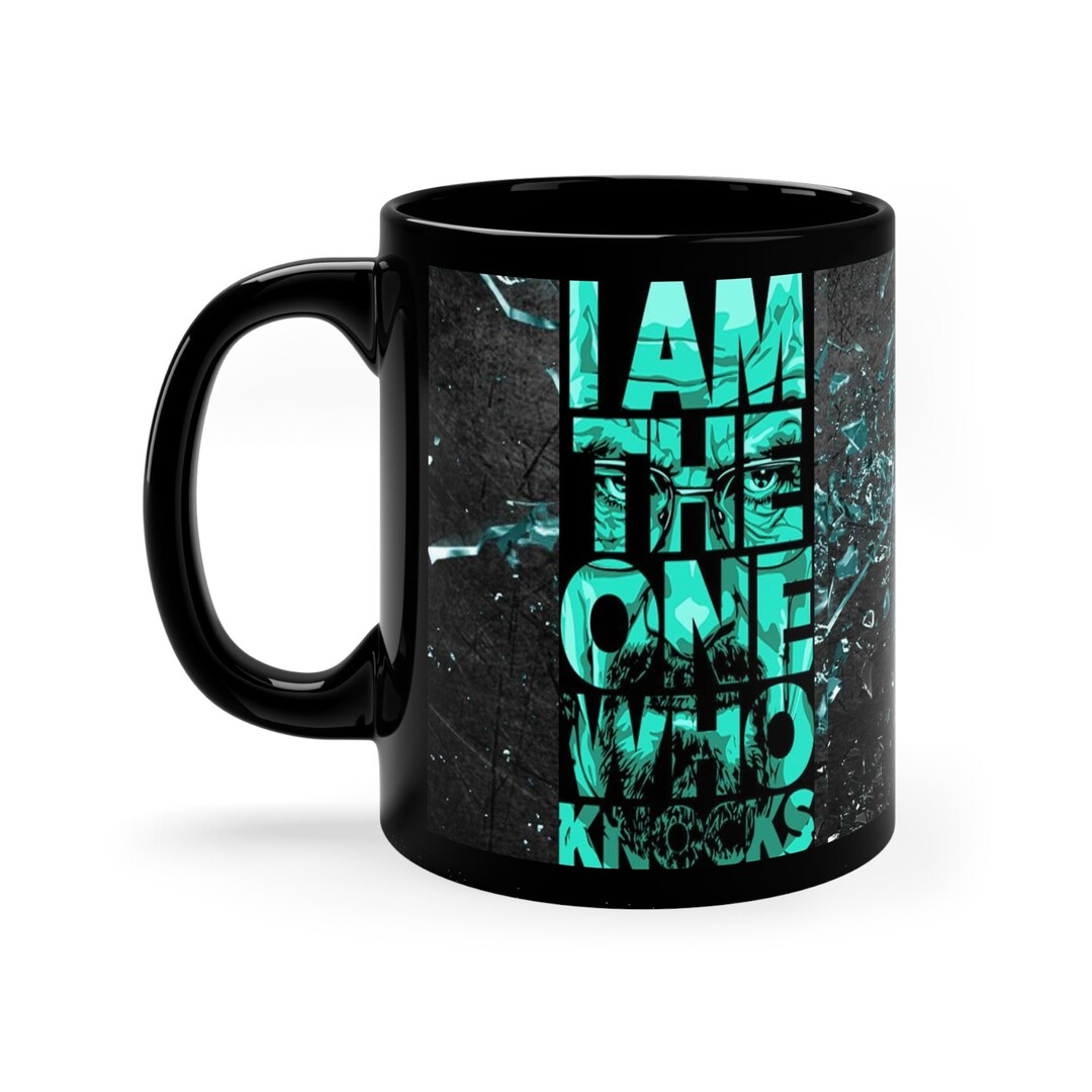 Heisenberg Mug, Breaking Bad Mugs, Walter White Mug, Black Mug