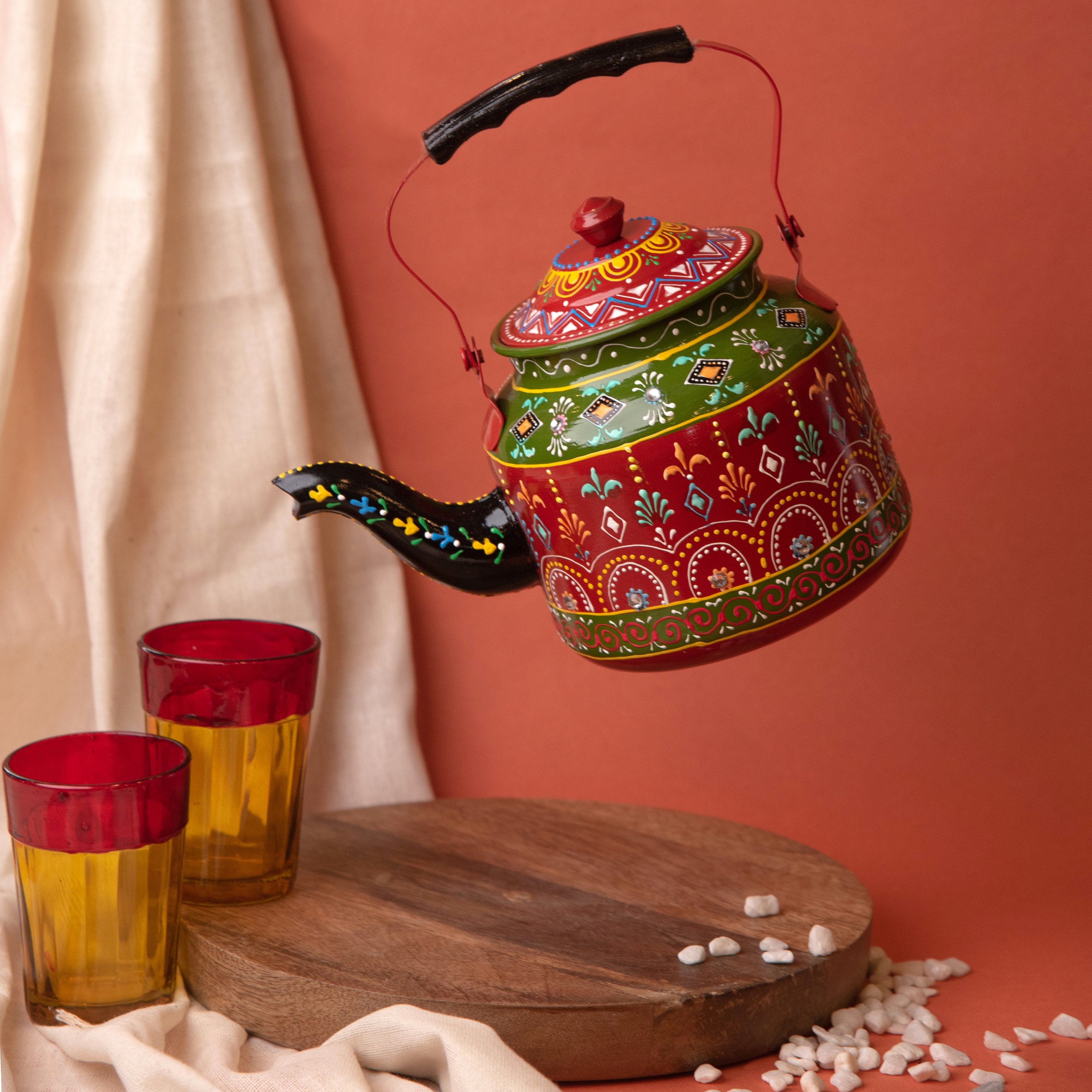Painted Chai Pot – Punjab