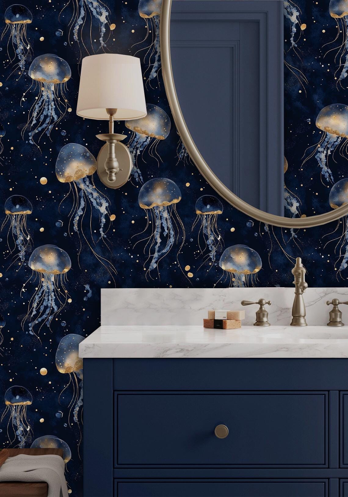 Dark ocean mural - Etsy Österreich, image size:1140x1628