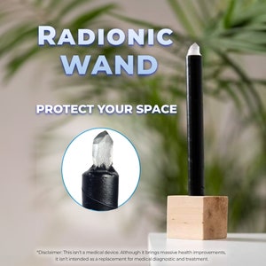 Radionic Wand - The Ultimate Tool for personal space protection - protection against negative vibrations, low thought-forms, energy attacks