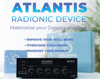 Radionic Device - The Ultimate Tool for Self-Improvement and Manifestation- Connects Your Mind with the Energy Field of Your Affirmations