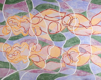 Miguel Berrocal (1933–2006) – Nadadoras, 1992