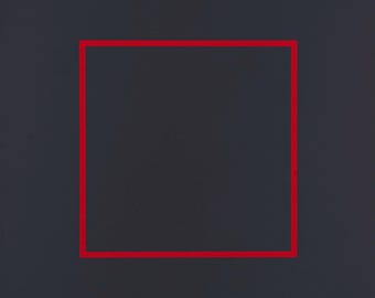 Serigrafía firmada por Aurelie Nemours – Arte geométrico abstracto, 1987