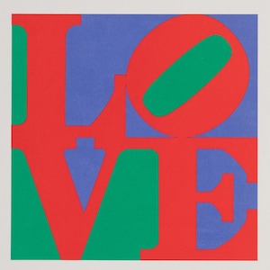 Robert indiana love - Etsy 日本
