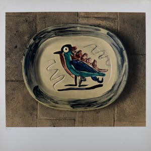 Pablo Picasso – Céramique, 1967 – Original Lithograph on Arches – Mourlot Print – Edition of 100 – Galerie Lucie Weill – Cwiklitzer 319