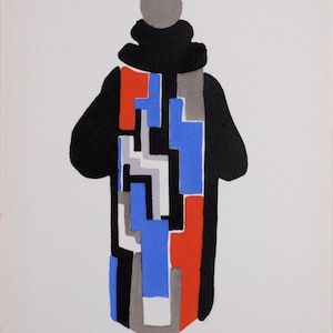 Sonia Delaunay (1885–1979) — Costumes, 1969 (After) - Pochoir Print – Jacomet Process – Limited Edition