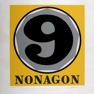 Robert Indiana (1928–2018), Nonagon