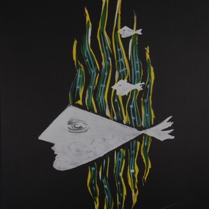 Georges Braque (After) — Hébé, 1988, Color Lithograph on Black Wove Paper — Numbered Edition
