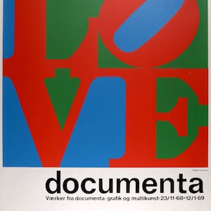 Robert Indiana – &quot;LOVE Documenta&quot;, 1969