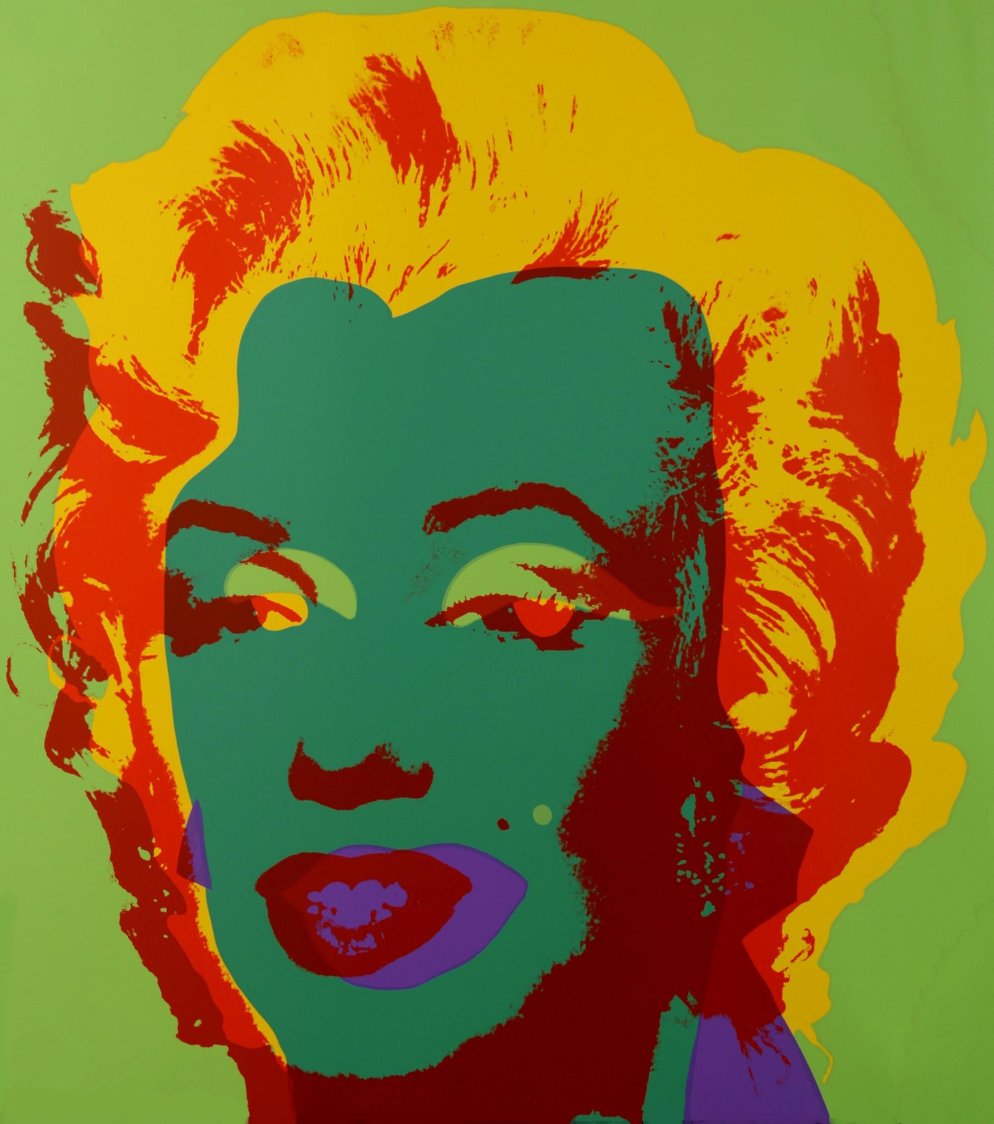 ウォーホル マリリン・モンロー シルクスクリーン：ヴィンテージポップ