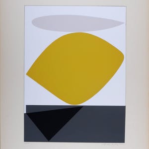 Victor Vasarely Signed Screenprint: La Mañana, 1956 - Op Art Limited Edition