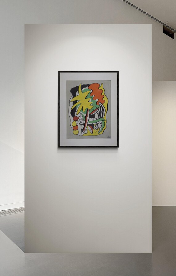 Fernand Léger 'composition Aux Dominos' Spitzer Color Print - Etsy