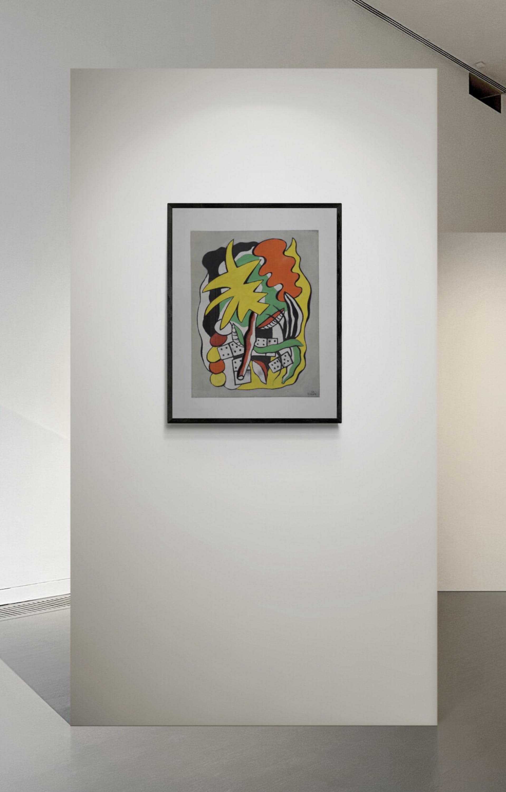 Fernand Léger 'composition Aux Dominos' Spitzer Color Print - Etsy