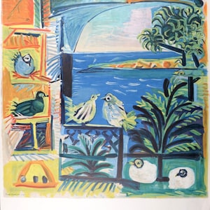 Pablo Picasso (After) &quot;Côte d’Azur&quot;, 1962Original Lithograph on Vélin Paper | Proof Before Lettering
