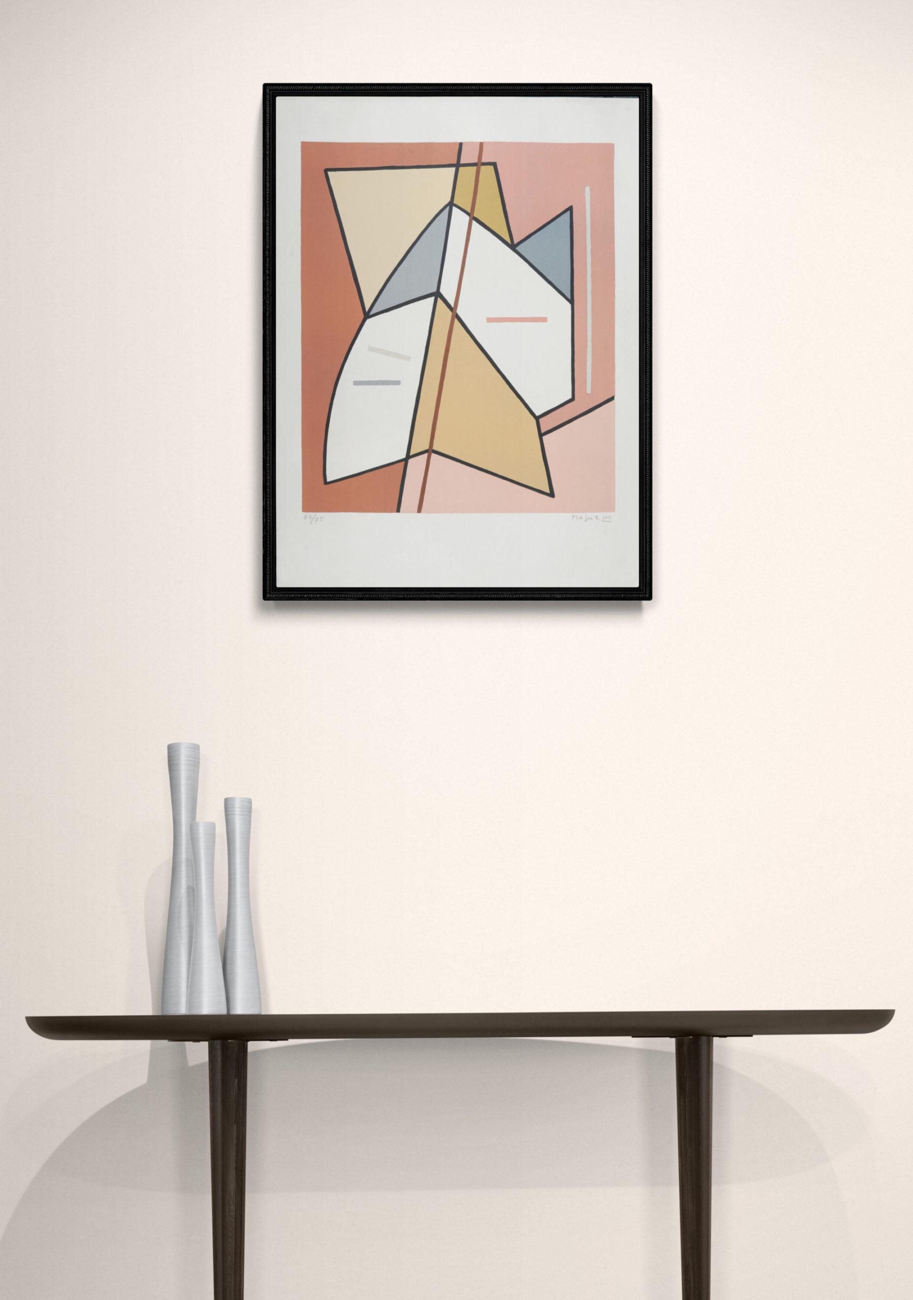 アルベルト・マグネリ – 「Sans titre F」、1970年 – 手書きサイン入り