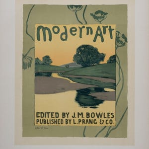 Arthur Wesley Dow: Modern Art Nouveau Lithograph - Les Maîtres de l’Affiche