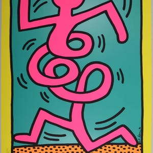 Keith Haring Montreux Jazz Festival 1983 Lithograph - First Edition