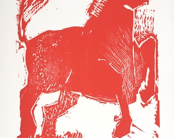 Bernard Lorjou (1908–1986), Le Cheval, 1965