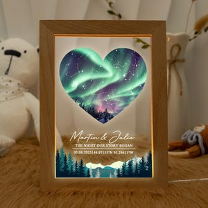 Personalized Star Map Night Light: Custom Constellation Gift