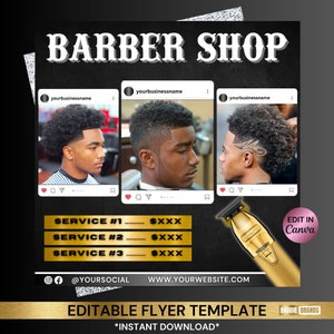 Panfleto de corte de cabelo de barbearia, panfleto de barbeiro, panfleto de reserva de barbeiro, panfleto de corte de cabelo, panfleto de reserva de corte de cabelo masculino, panfleto de cabeleireiro,