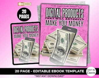 PLR Ebook - 20 Pages - Master Resell Rights - Done For You Ebook, Add your brand and resell - Ebook Cover, Ebook Template, Premade Ebook