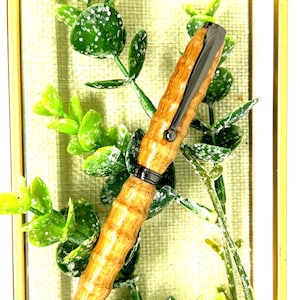 Handmade Pen from Recycled Wood | Eco Friendly Writing Pen | Sustainable Gift for Men & Women | Unique Wooden Ballpoint | Executive Gift