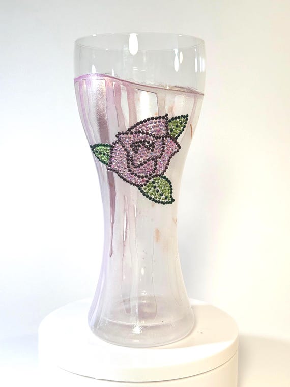 Set of Five Jewel-Embellished Pilsner Beer Glasses