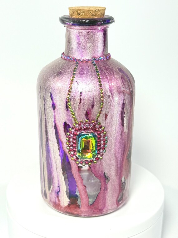 Pink "Big Jewel" Bottle
