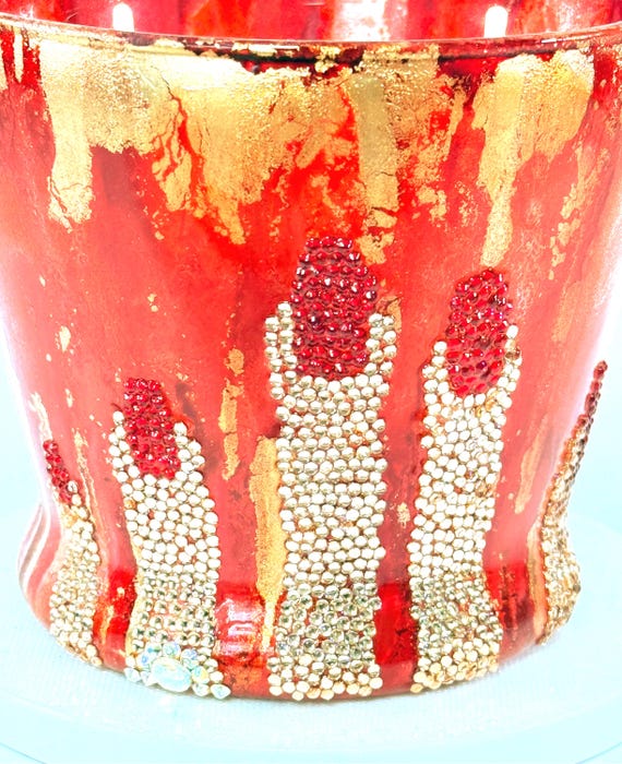 Medium “Elsa’s Hand” Votive Holder