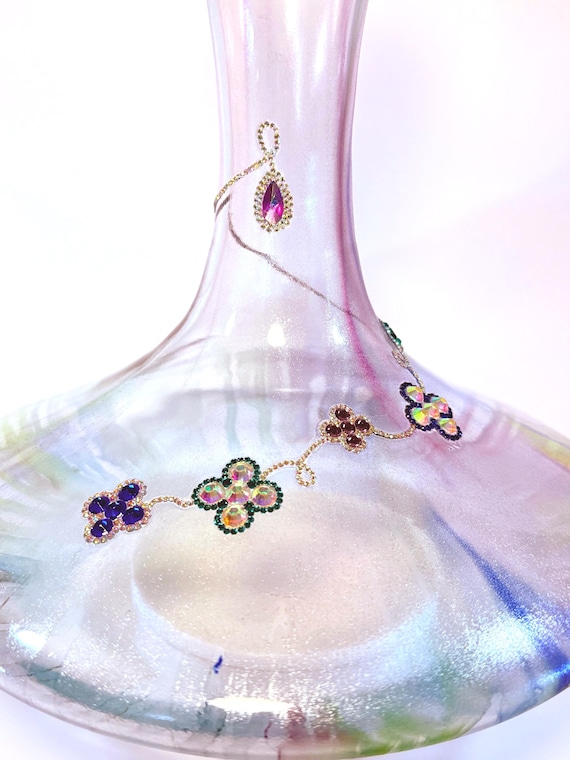 Wide Base “Alhambra” Wine Decanter