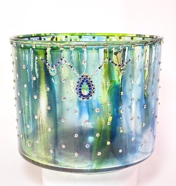 Blue-Green “Open Bowl” Vase