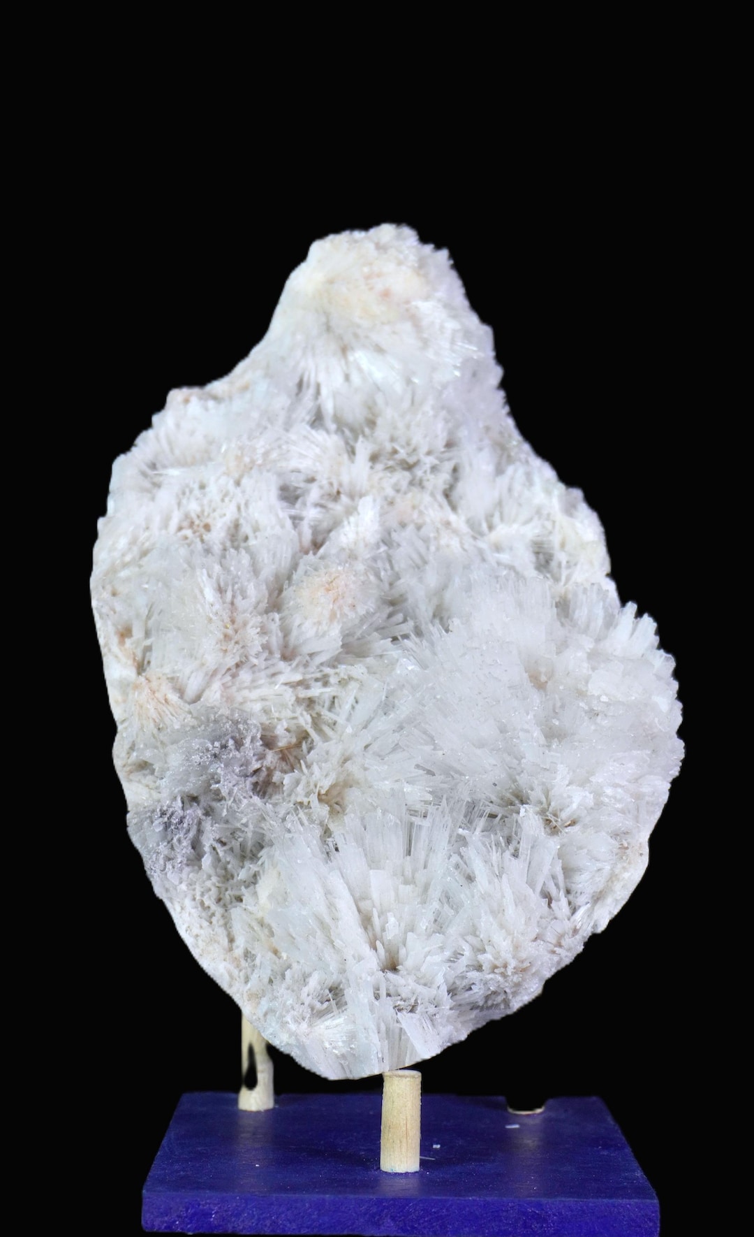 A++ Rare Scolecite on Apophyllite Crystal Cluster Geode- Must See ...