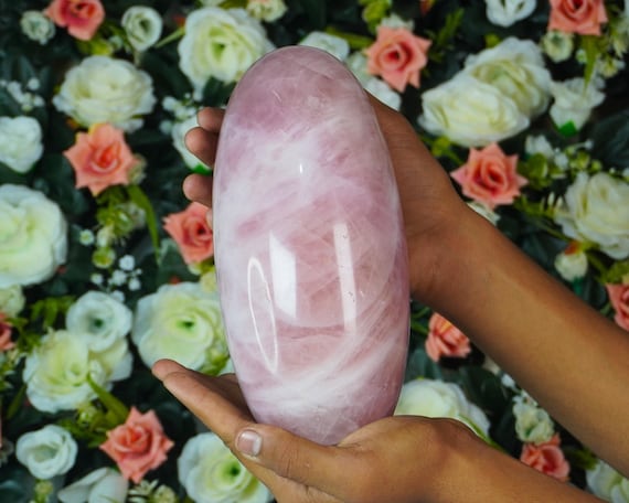 Rose Quartz Lingam: Natural Pink Healing Crystal (9.6 Inch | 245MM) - Etsy  Israel