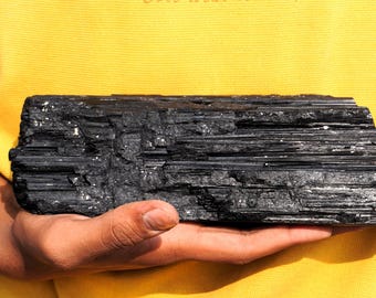 Raw Black Tourmaline: Natural Protection Crystals, 540 Grams