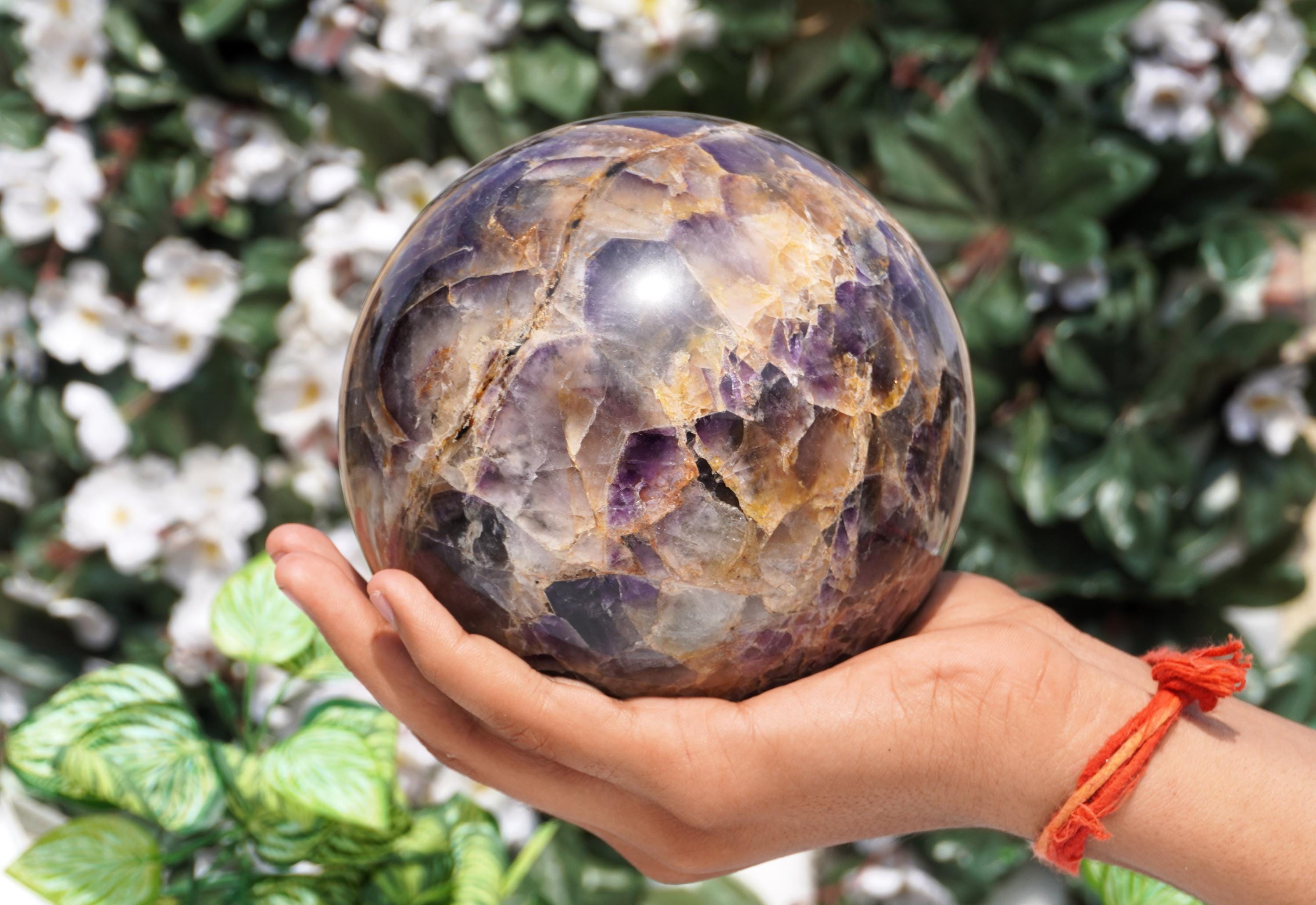 購入!! オーラライト 23 ~| 140 MM | パープルアメジストストーン