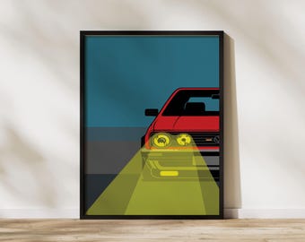 Golf Car Poster,Drucke kokett ästhetischen Maximalist Dekor vintage wandkunst druckbare Kunst , Wohnzimmer Dekor Digitaler Download