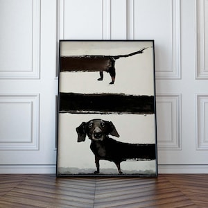 Hund Poster, Druckbare Kunst, Druckbare Kunst, minimalistisches Design, minimalistisches Design, minimalistisches Design, minimalistisches Design